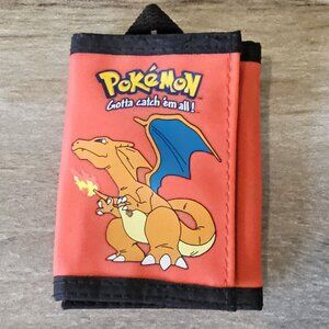 Pokémon Pokemon Wallet‎ official Nintendo Charizard Vintage Rare Edition Red